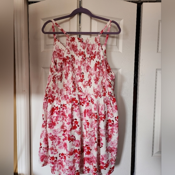 Torrid Floral Challis Stretch Zip Cami - Picture 3 of 3